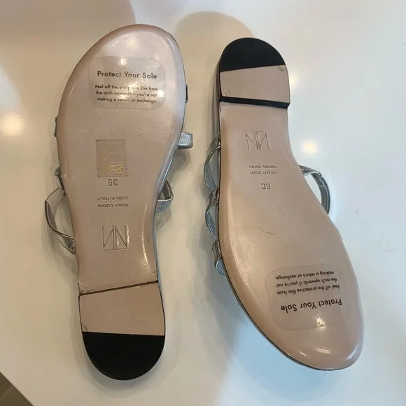 COPY - Tamara Mellon slit/specchio Argentine sandal “NEW” - Picture 9 of 14